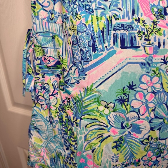 Lilly Pulitzer Girls Little Lilly Classic Maxi Multi Lilly's House EUC SIZE 3 - Picture 3 of 10